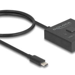 DELOCK αντάπτορας δικτύου 66045, USB, 2.5Gbps Ethernet, μαύρος