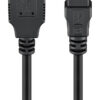 GOOBAY καλώδιο USB 2.0 σε USB mini 50769, copper, 5m, μαύρο