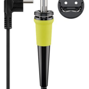 GOOBAY ντουί λάμπας GU10 με καλώδια 9134, 230V/100W, κεραμικό, λευκό