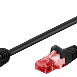 CABLETIME καλώδιο δικτύου CT-CAT6U, CAT 6 UTP, 250 MHz, CCA, 0.5m, μαύρο