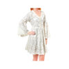 Verde Γυναικειο φορεμα παραλιας 100% cotton one size 52-0020 White