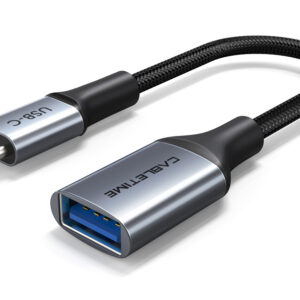 POWERTECH καλώδιο δικτύου CAB-N192, Cat 5e U/UTP, CCA 26AWG, 20m, γκρι
