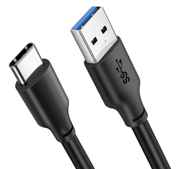 CABLETIME καλώδιο USB-C σε USB CMAMN, 15W, 5Gbps, 2m, μαύρο