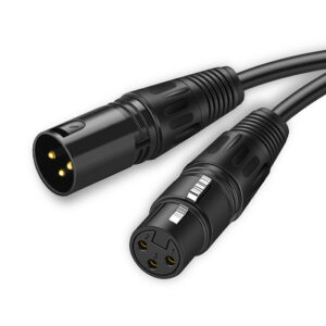 CABLETIME καλώδιο ήχου 3x RCA σε 3x RCA AV240-33N, 1.5m, μαύρο