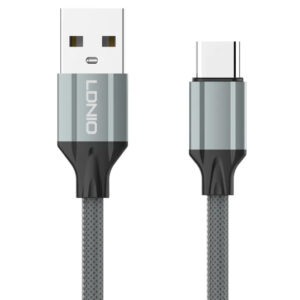 LDNIO καλώδιο Lightning σε USB LS441, 12W, 1m, γκρι
