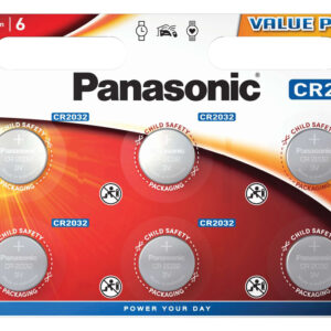 PANASONIC μπαταρία λιθίου, CR2032, 3V, 1τμχ