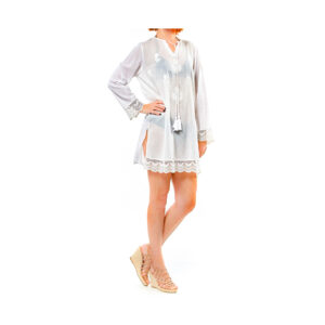 Verde Γυναικεία Τουνικ 100% cotton one size 56-0012 White