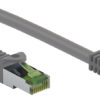 GOOBAY καλώδιο δικτύου 61121, CAT 8.1 S/FTP, copper, LSZH, 15m, γκρι