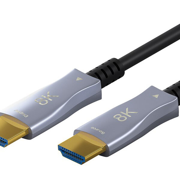 GOOBAY καλώδιο HDMI 2.1 65558 με Ethernet, 8K/60Hz, 48 Gbps, 10m, μαύρο