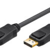 GOOBAY καλώδιο DisplayPort 1.2 VESA 65925, 4K/60Hz 21.6Gbit/s, 5m, μαύρο
