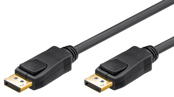 GOOBAY καλώδιο DisplayPort 1.2 VESA 65925, 4K/60Hz 21.6Gbit/s, 5m, μαύρο