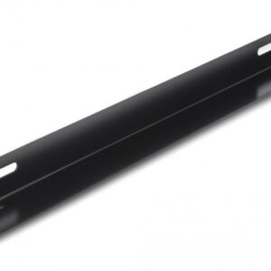 DELOCK cable management 66488, 19"/1U rack, 3x γάντζοι & βούρτσα, μαύρο