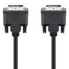 GOOBAY καλώδιο DVI-D 24+1 68084, 30AWG, Full HD, 5m, μαύρο