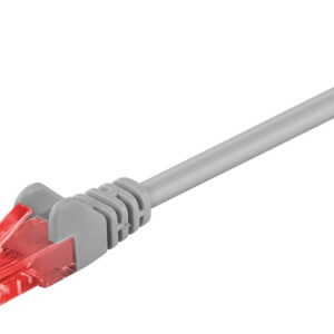 POWERTECH καλώδιο δικτύου CAB-N305, Cat 6 U/UTP, slim, copper, 3m, μαύρο