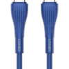 LDNIO καλώδιο USB-C σε USB-C LC672C, 65W PD, 2m, μπλε