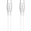 LDNIO καλώδιο USB-C σε USB-C LC131C, 65W PD, 1m, λευκό