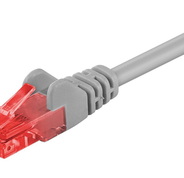 GOOBAY καλώδιο δικτύου 72578, CAT 6 U/UTP, CCA, 250MHz, 10m, γκρι