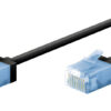 GOOBAY καλώδιο δικτύου 74240, CAT 6A U/UTP, slim, copper, 500MHz, 7.5m, μαύρο