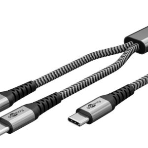 GOOBAY ντουί λάμπας GU10 με καλώδια 9134, 230V/100W, κεραμικό, λευκό
