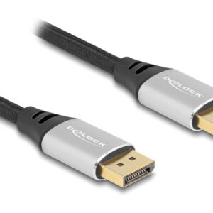 DELOCK αντάπτορας DisplayPort σε HDMI 63585, 4K/30Hz, active, μαύρος