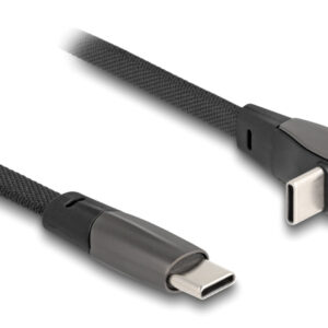 DELOCK αντάπτορας USB-C σε Lightning 60688, 35W, 480Mbps, ανθρακί