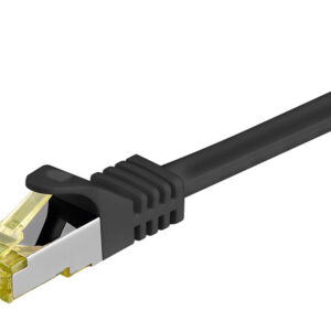 GOOBAY καλώδιο δικτύου 74358, CAT 8.1 U/FTP, slim, copper, 40Gbps, 0.25m, λευκό