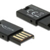 DELOCK USB card reader 91603 για κάρτες μνήμης micro SD, μαύρο
