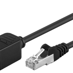GOOBAY αδιάβροχος σύνδεσμος RJ45 Cat 6A 44416, IP68, μαύρο