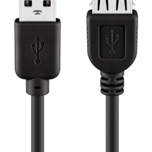 GOOBAY καλώδιο HDMI 2.0 61160 με Ethernet, 4K/60Hz, 18 Gbps, 3m, μαύρο