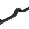 GOOBAY καλώδιο δικτύου 95381, CAT6 U/UTP, flat, copper, 10m, μαύρο