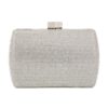 Τσάντα φάκελος clutch JH2223 - Ασημί