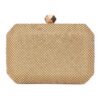 Τσάντα φάκελος clutch JH2225 - Χρυσό