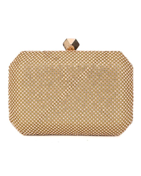 Τσάντα φάκελος clutch JH2225 - Χρυσό