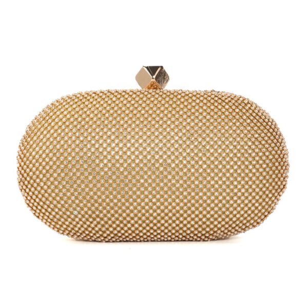 Τσάντα φάκελος clutch JH2226 - Χρυσό