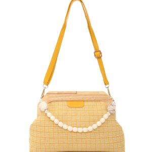 Τσάντα φάκελος clutch JH-22007 - Apricot