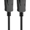 POWERTECH καλώδιο DisplayPort 1.2 CAB-DP045, 4K/60Hz, copper, 2m, μαύρο