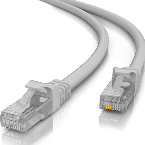 POWERTECH καλώδιο δικτύου CAB-N250, Cat 5e U/UTP, copper 26AWG, 2m, γκρι