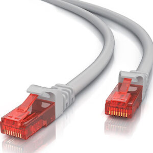GOOBAY καλώδιο δικτύου 74362, CAT 8.1 U/FTP, slim, copper, 2000MHz, 3m, λευκό