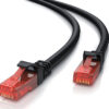 POWERTECH καλώδιο δικτύου CAB-N276, Cat 6 U/UTP, copper 24AWG, 3m, μαύρο