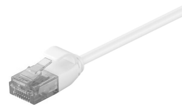 POWERTECH καλώδιο δικτύου CAB-N314, Cat 6 U/UTP, slim, copper, 2m, λευκό