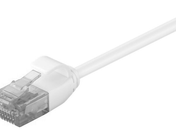 POWERTECH καλώδιο δικτύου CAB-N314, Cat 6 U/UTP, slim, copper, 2m, λευκό