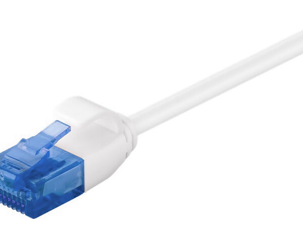 POWERTECH καλώδιο δικτύου CAB-N319, Cat 6 U/UTP, slim, copper, 2m, λευκό