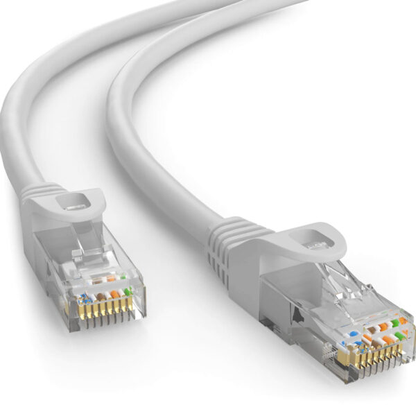 POWERTECH καλώδιο δικτύου CAB-N419, Cat 6 U/UTP, CCA, 250Hz, 7.5m, γκρι