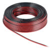 POWERTECH καλώδιο ήχου 2x 1.50mm² CAB-SP005, CCA, 10m, μαύρο & κόκκινο