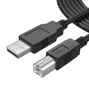 POWERTECH Καλώδιο USB 2.0 σε USB Type B CAB-U016, 1.5m, μαύρο