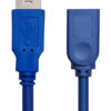 POWERTECH καλώδιο προέκτασης USB CAB-U154, 5Gbps, 5m, μπλε