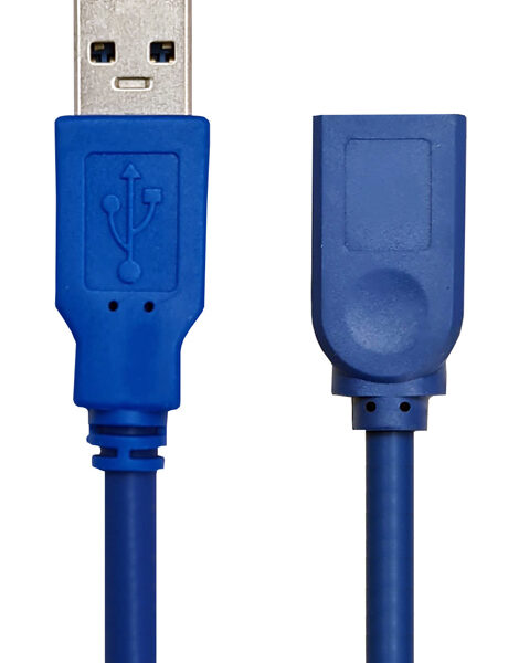 POWERTECH καλώδιο προέκτασης USB CAB-U154, 5Gbps, 5m, μπλε