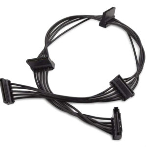 GOOBAY καλώδιο τροφοδοσίας 4 pin σε SATA 93030, 0.13m