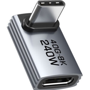DELOCK καλώδιο Jack stereo σε Jack stereo 4pin 3.5mm, 90°, μωβ, 1m