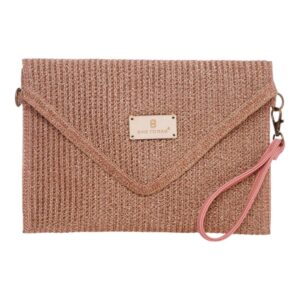 Τσάντα φάκελος clutch JH-22007 - Apricot